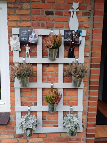 Customer photo review of Katzen Gedenktafel mit Foto & Spruch (UV- & Wetterfest)