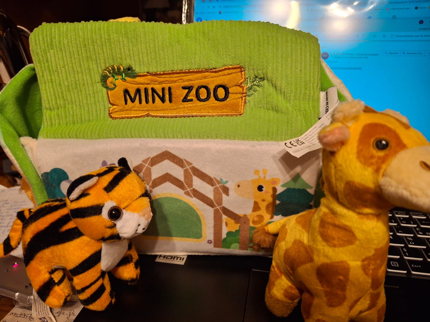 Customer photo review of Ensemble de zoo amusant personnalisé