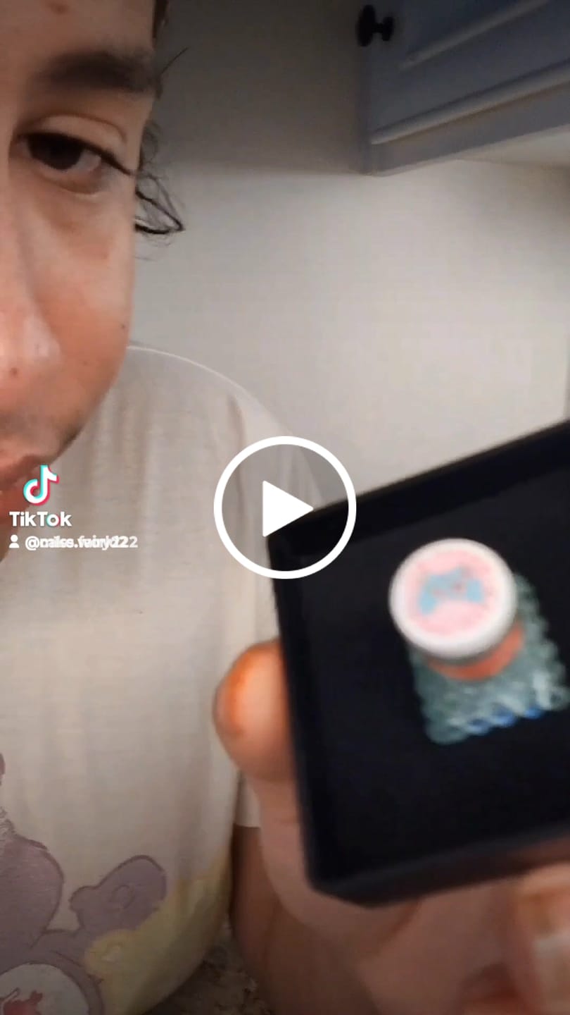 Customer video review of Belle Delphine Bathwater Bottle Keycap