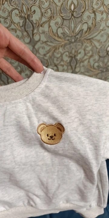 Customer photo review of Teddy Bear Jogger Set
