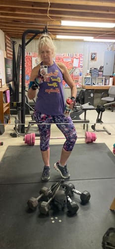 Customer photo review of The Weights Don't Care about Feelings