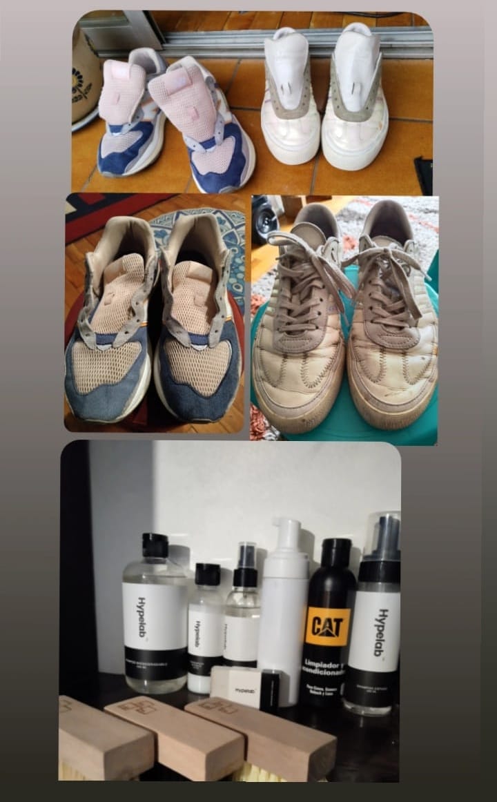 Customer photo review of Blanqueador de suelas 150ml.