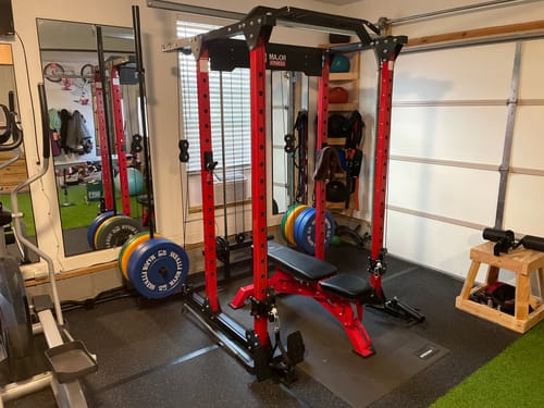 Customer photo review of Major Fitness PLM03 All-In-One Home Gym Power Rack