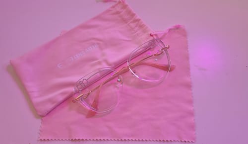 Customer photo review of Kitty Eyeglasses