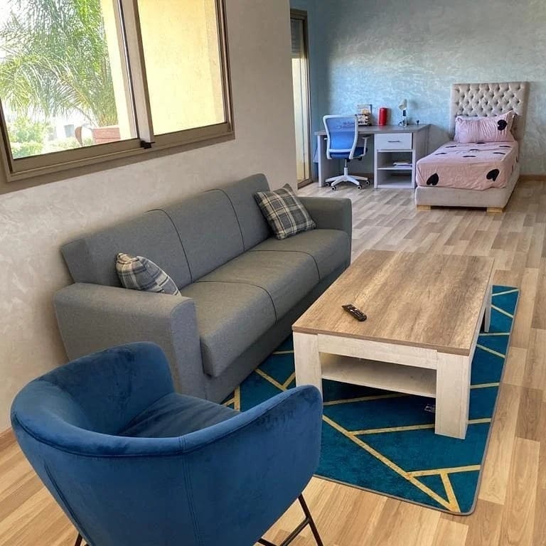 Customer photo review of Table Basse DIMA - Blanc et chêne - Salon et séjour