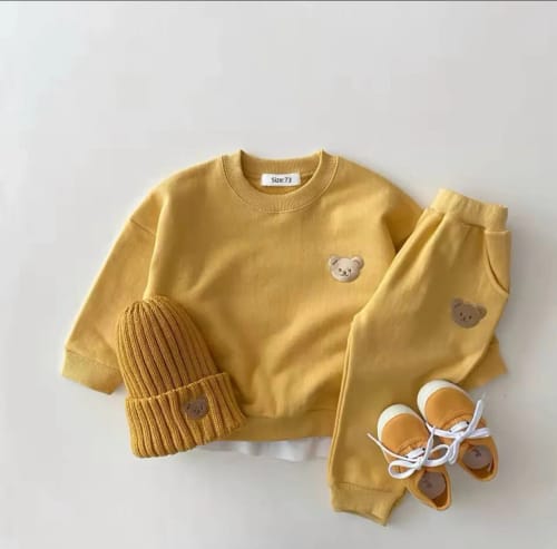 Customer photo review of Teddy Bear Jogger Set