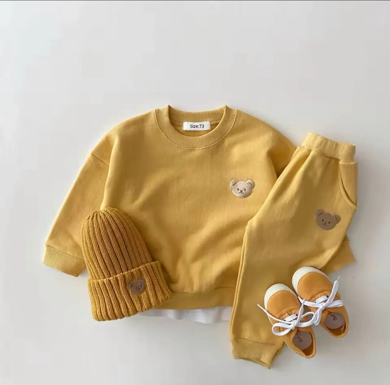 Customer photo review of Teddy Bear Jogger Set