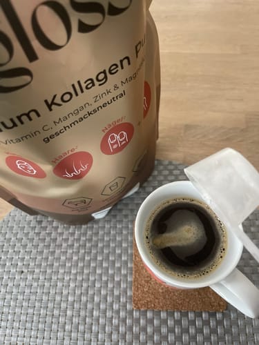 Customer photo review of 4gloss© Premium Kollagen Pulver