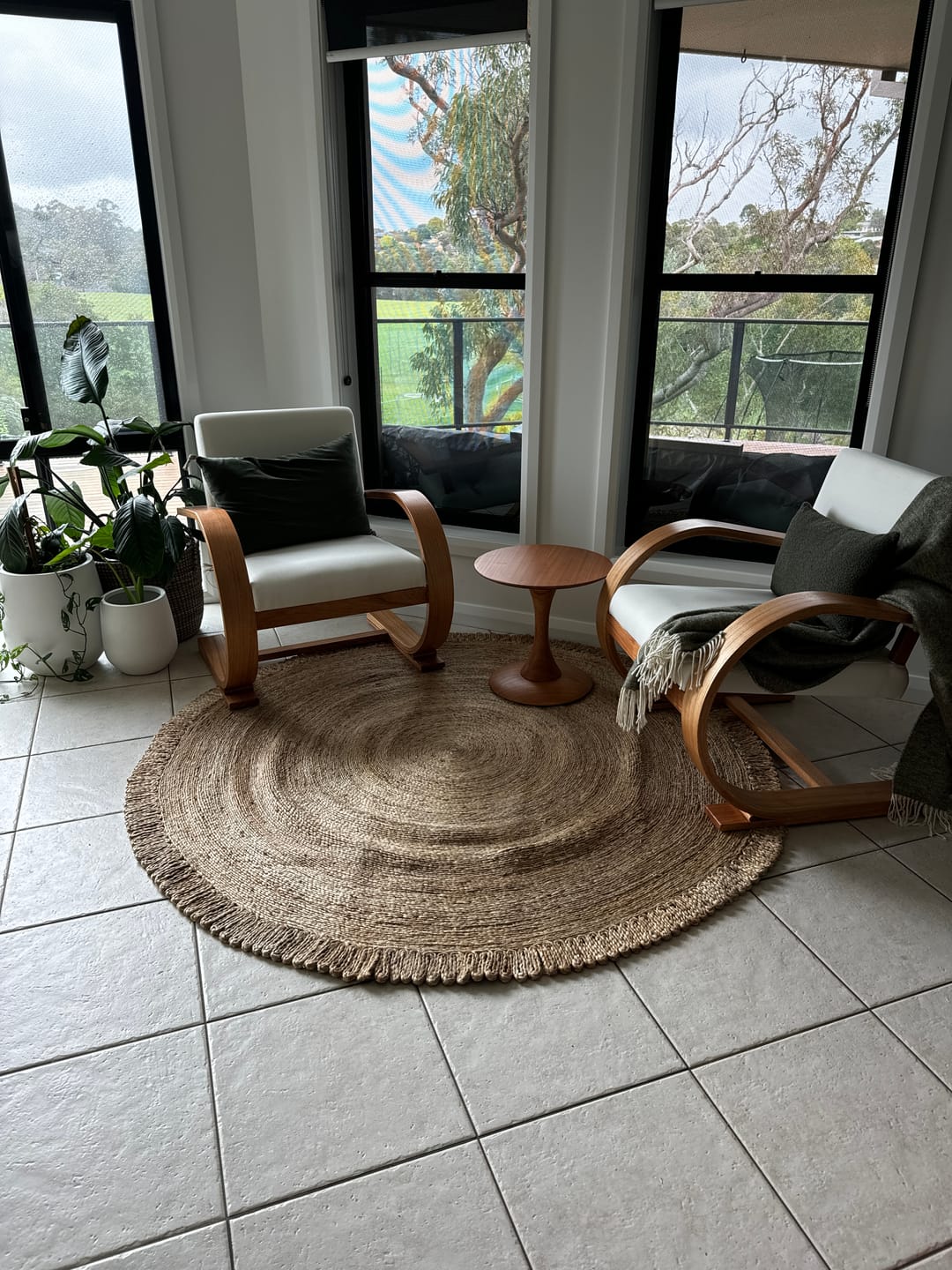 Customer photo review of French Modernist Armchair | Soft White