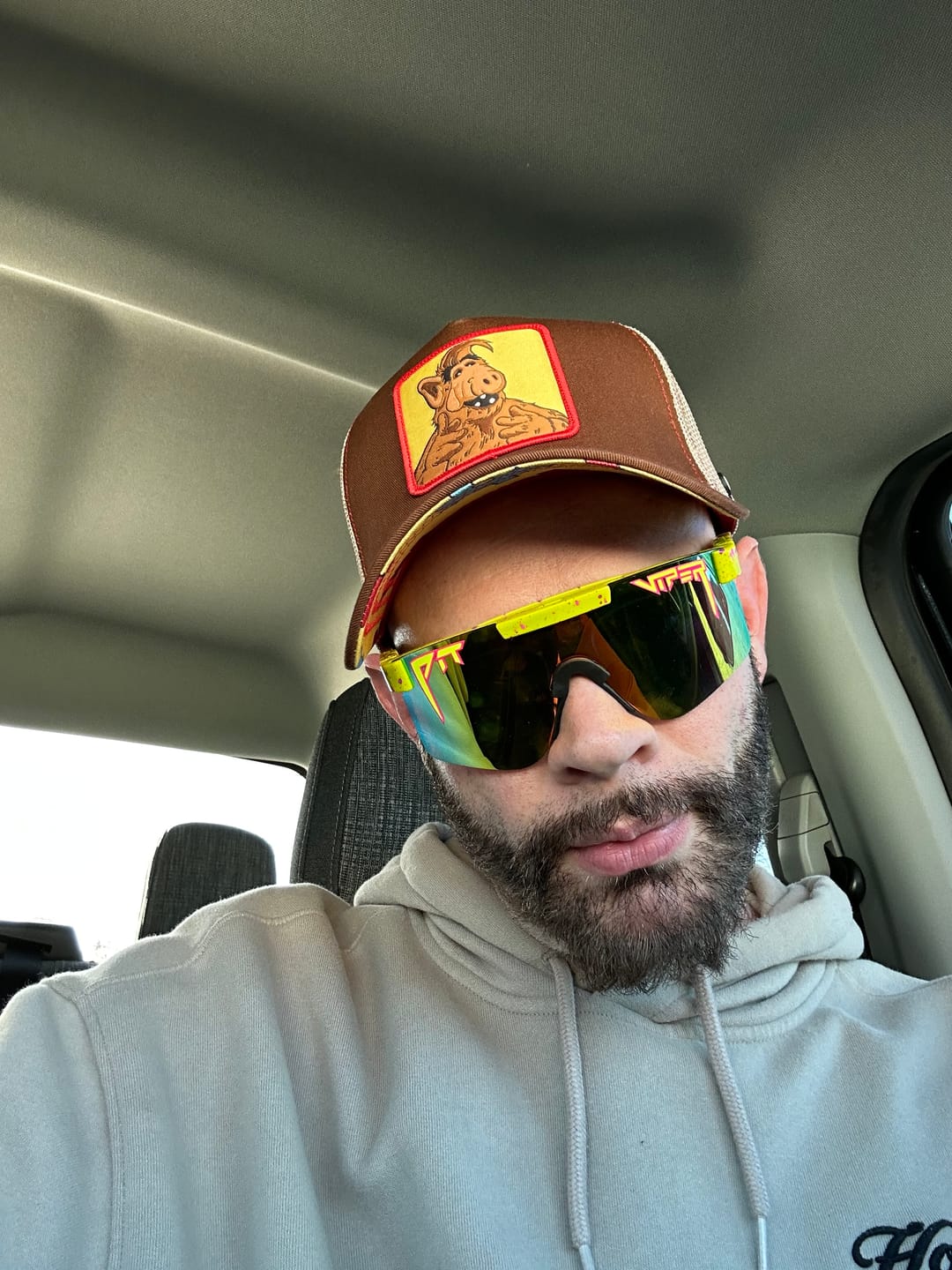 Customer photo review of OVERLORD X Alf: Alf Trucker Cap