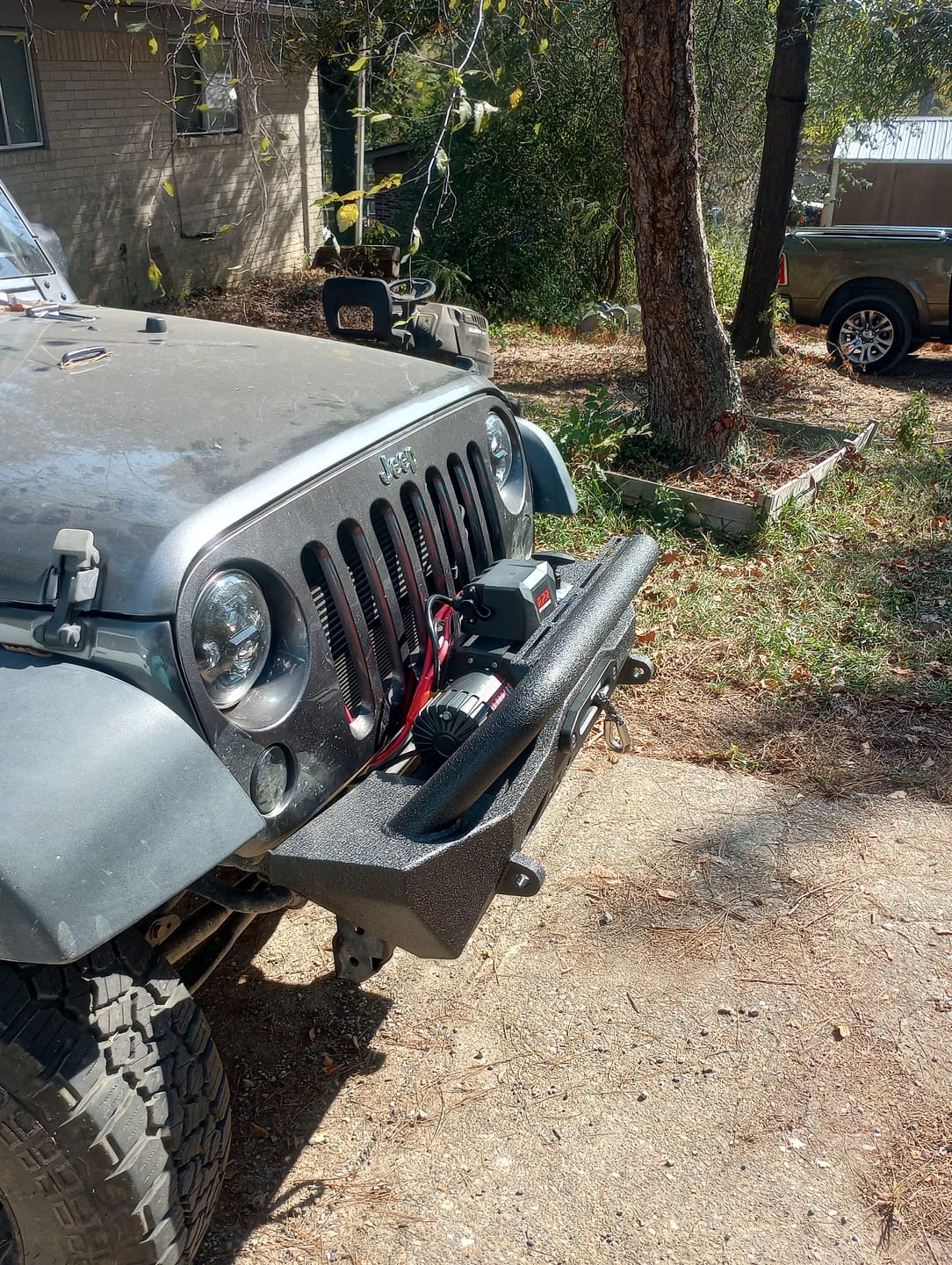 Customer photo review of OPENROAD 13,000 lbs Winch with Synthetic Rope - Panther Series 2s