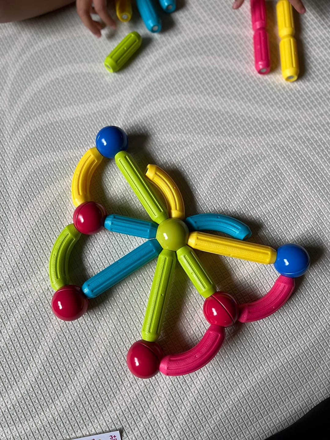 Customer photo review of ערכת מגנטים קינטית להתפתחות ויצירה