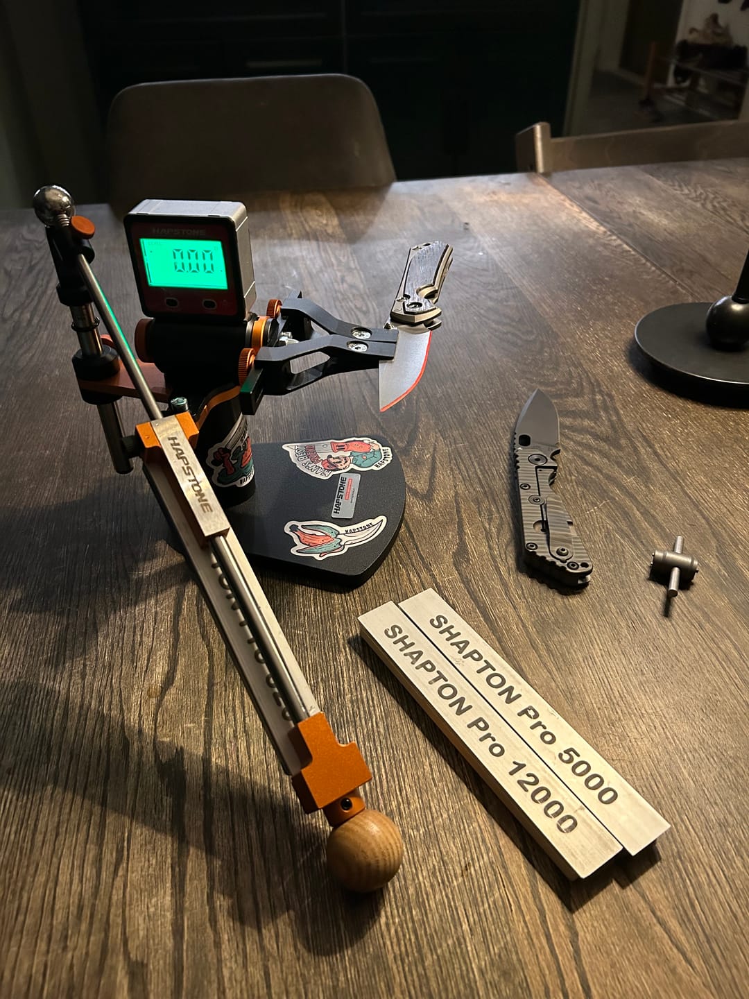 Customer photo review of Hapstone RS Knife Sharpener