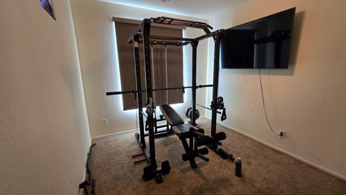 Customer photo review of Major Fitness PLM03 All-In-One Home Gym Power Rack
