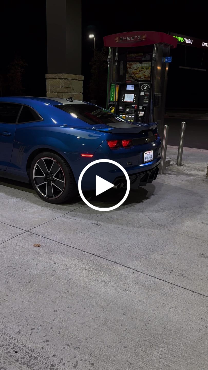 Customer video review of 2010-2013 Chevy Camaro Evo Style Shark Fins Rear Diffuser Quad/Single Tips