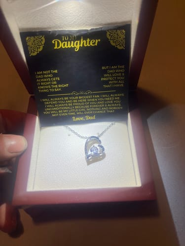 Customer photo review of To My Daughter - Love Dad - Beautiful Gift Set - SS559
