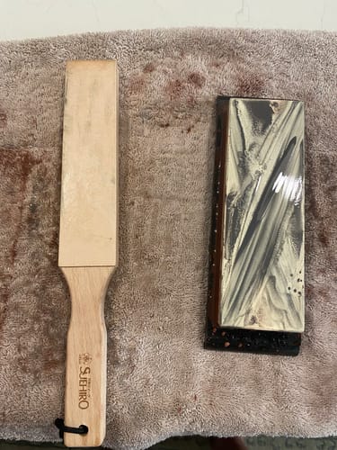 Customer photo review of SUEHIRO #1000/#6000 Combo Stone