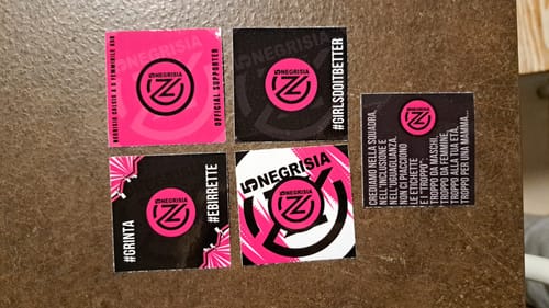 Customer photo review of PROMO - Sticker Vinile Classici