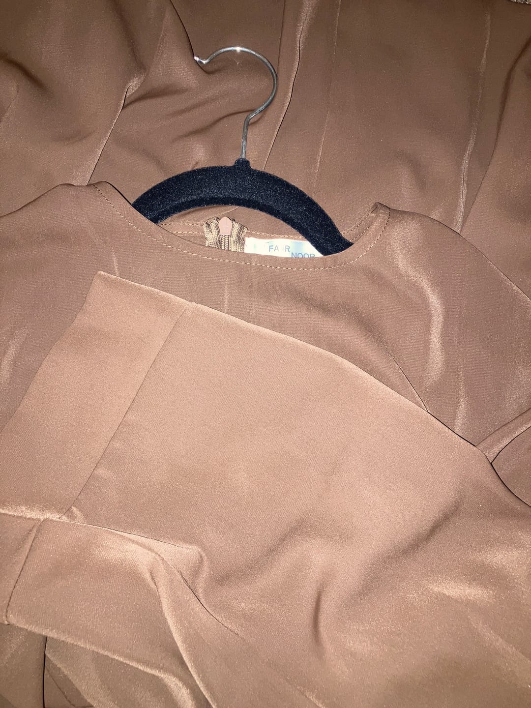 Customer photo review of Khatijah Abaya - Coffee