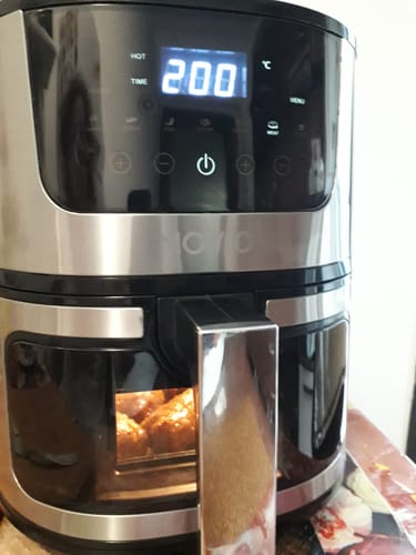 Customer photo review of Air Fryer Novio Grill & Fry