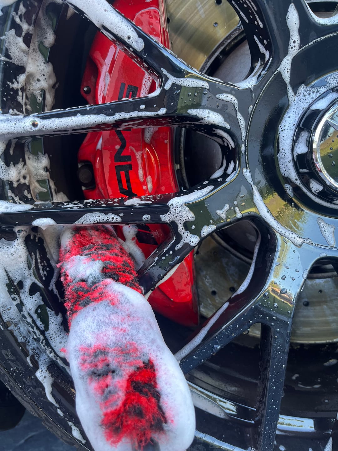 Customer photo review of Wheel Woolie Brush Set of 3