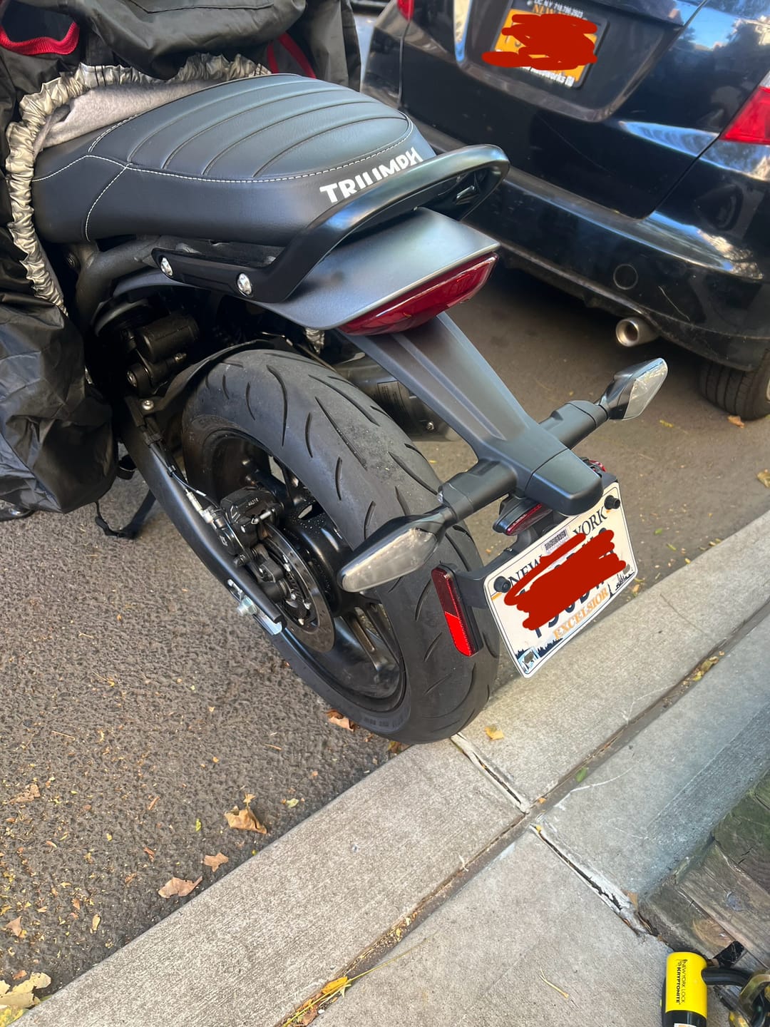 Customer photo review of Triumph Speed 400 & Scrambler 400 Plug & Play Tail Tidy Kit