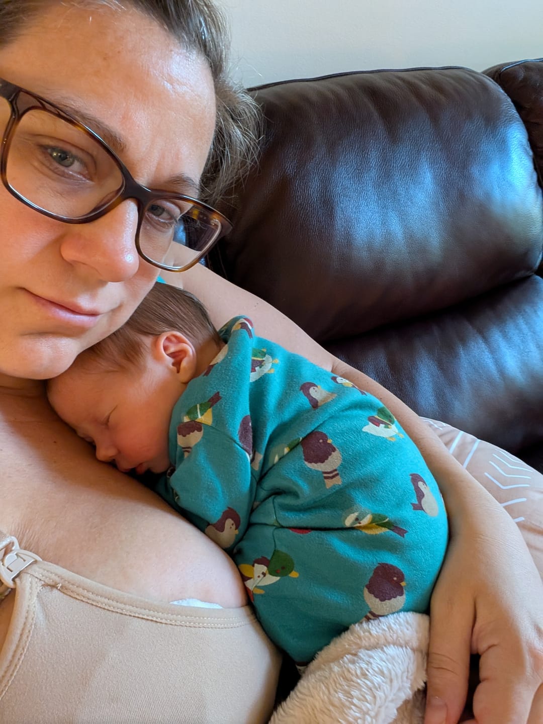 Customer photo review of Garden Birds Organic Zip Babygrow