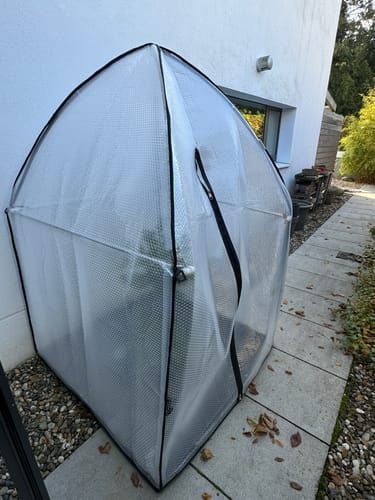 Customer photo review of Überwinterungszelt "ICEDOME ThermoPLUS" L 120 x B 120 x H 183 cm