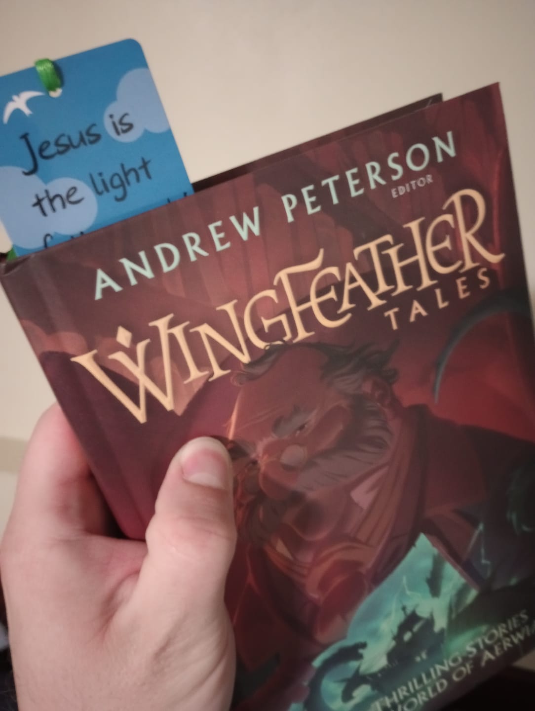 Customer photo review of Wingfeather Saga Novel Book: Wingfeather Tales