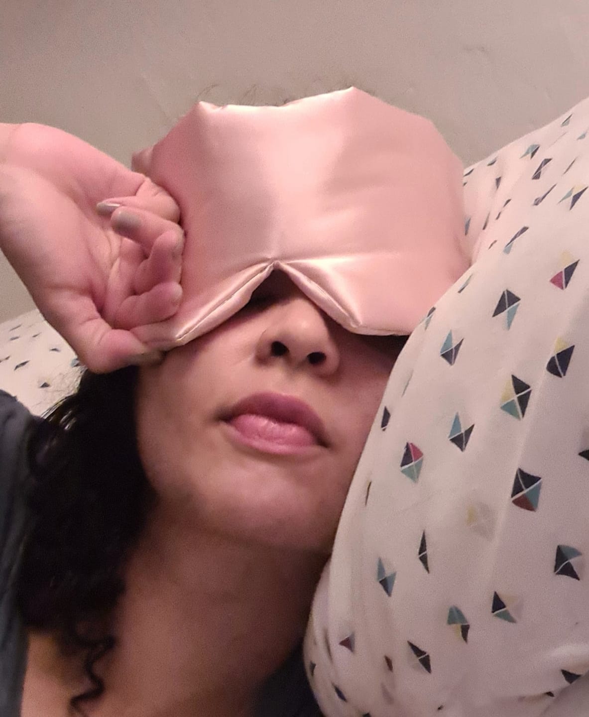 Customer photo review of Antifaz Para Dormir