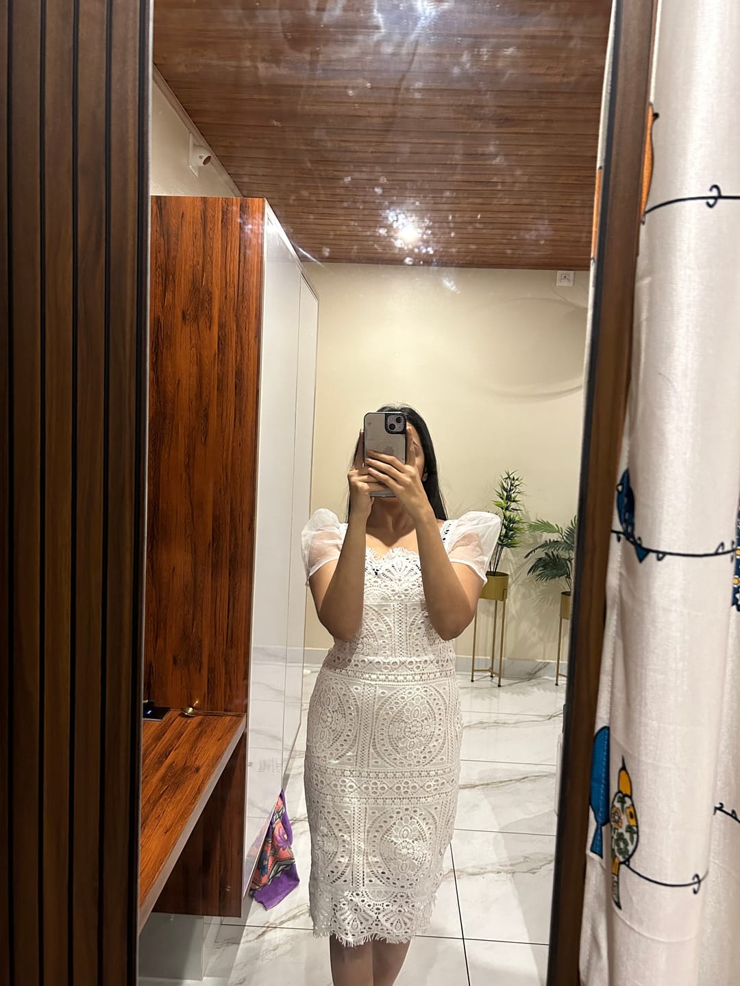 Customer photo review of Jane Eyelet Dress