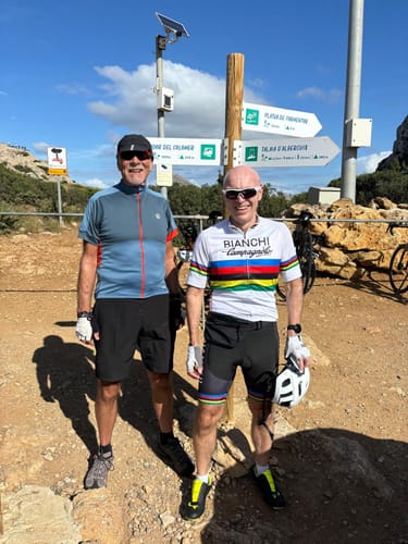 Customer photo review of Bianchi Stripe Retro Cycling Shorts