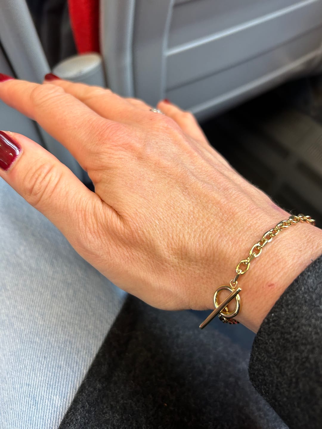 Customer photo review of Paperclip Necklace