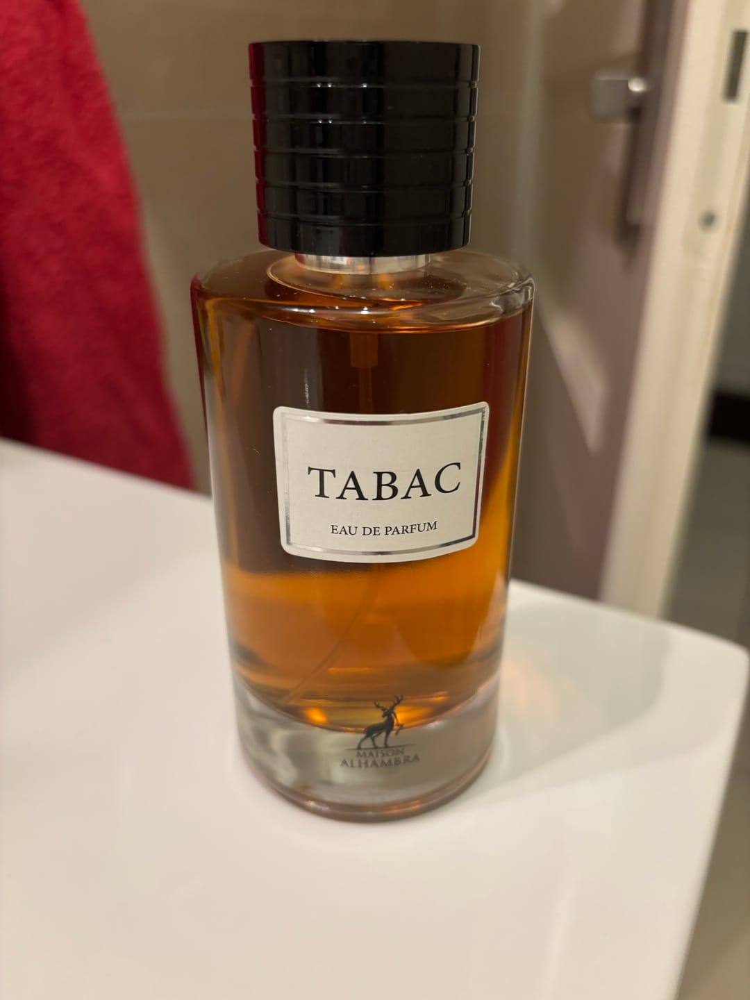 Customer photo review of Eau de Parfum Tabac - Maison Alhambra 100 ML