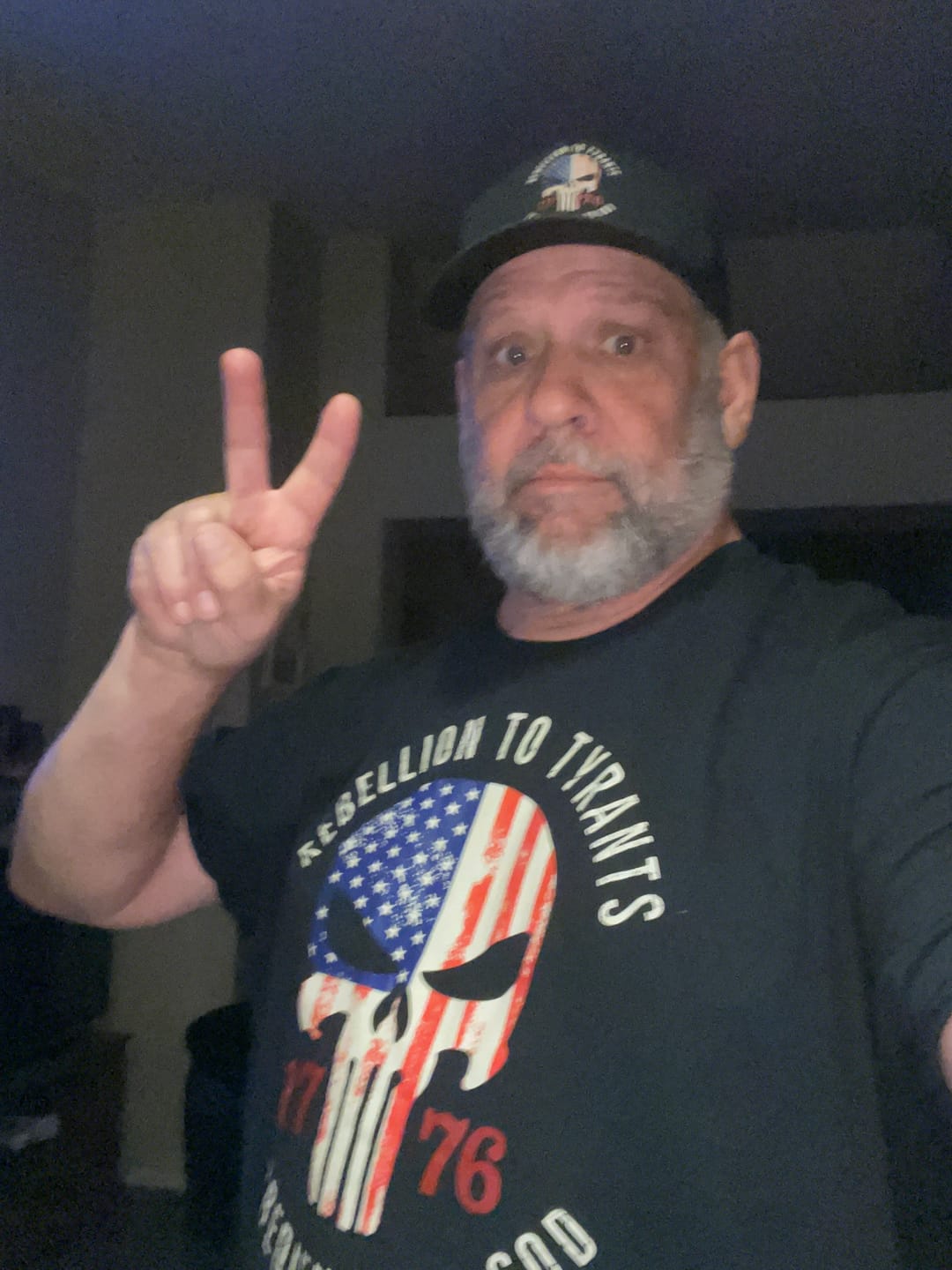 Customer photo review of Rebellion To Tyrants T-Shirt