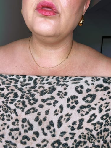 Customer photo review of Κολιέ με γράμμα στο πλάι