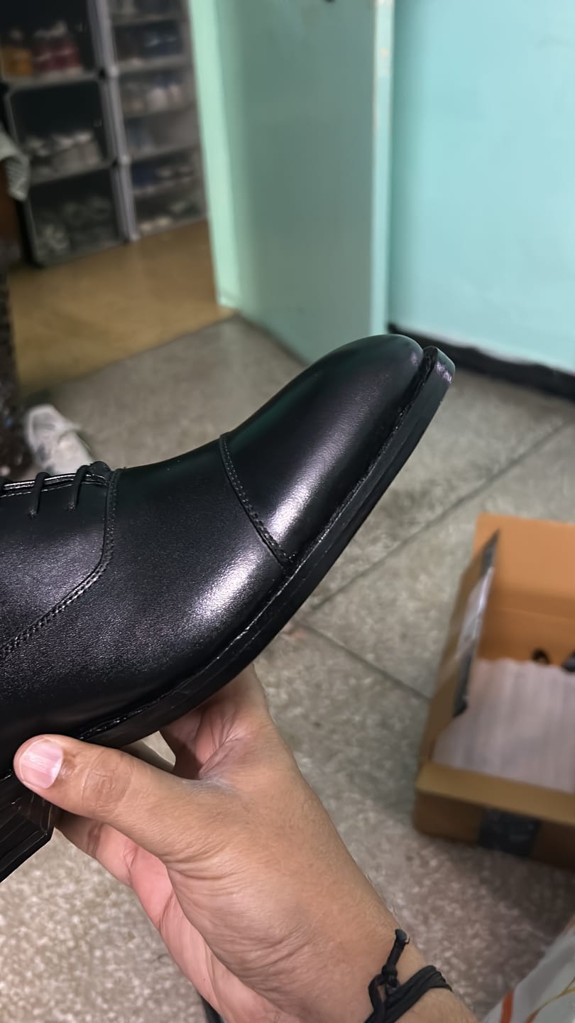 Customer photo review of Goodyear Welted - Cap Toe Oxfords - Black