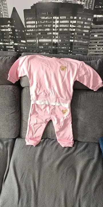 Customer photo review of Teddy Bear Jogger Set