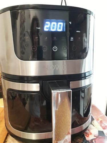 Customer photo review of Air Fryer Novio Grill & Fry