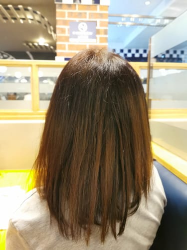 Customer photo review of Cowgirls Sulfate-Free Conditioner With Biotin