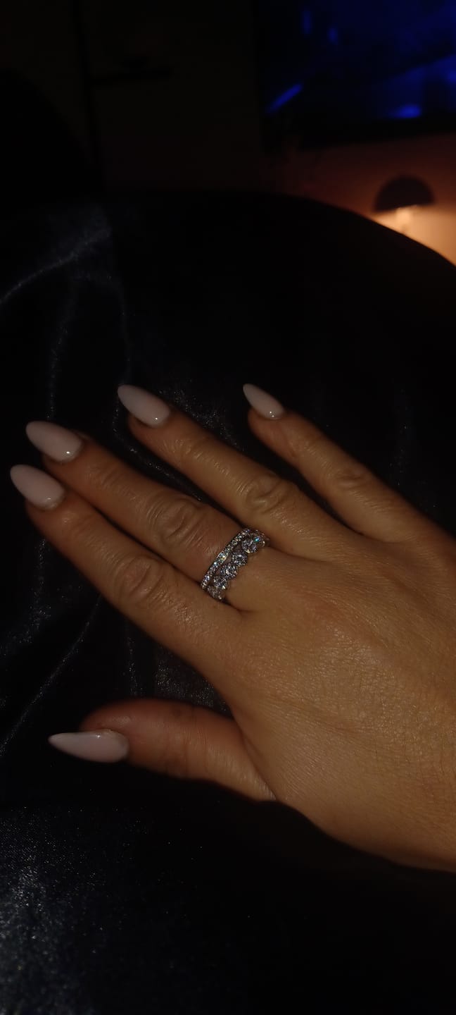 Customer photo review of Sunset Ring | 18K vergoldet