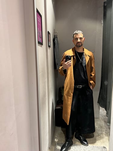 Customer photo review of Loose Wide-leg Pants