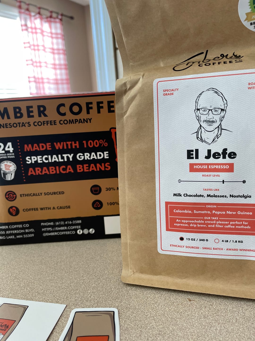 Customer photo review of El Jefe Espresso