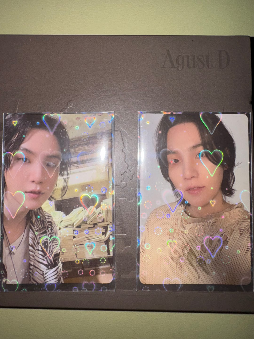 Customer photo review of BTS SUGA - D-DAY 1ST SOLO ALBUM