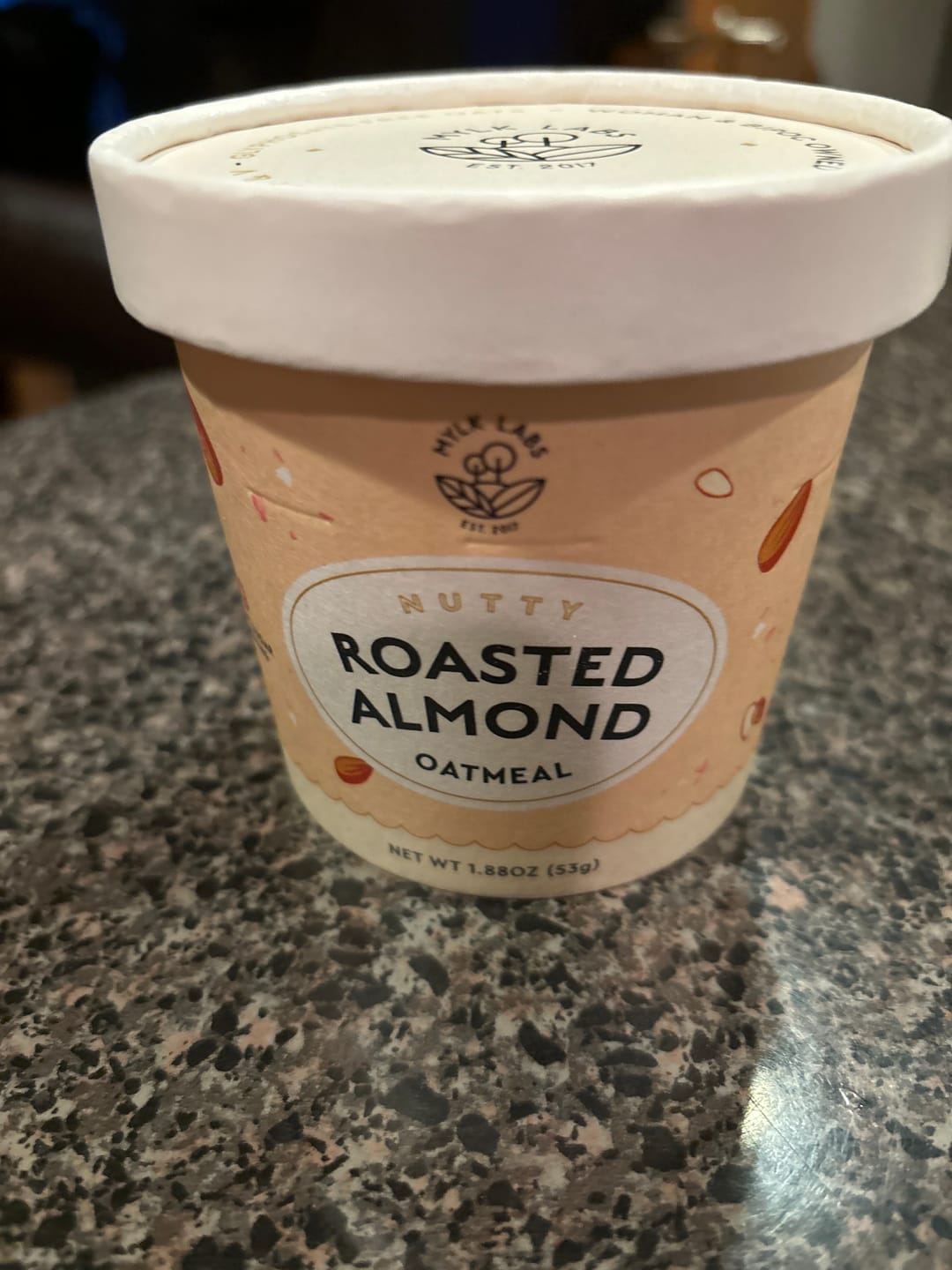 Customer photo review of Roasted Almond Oatmeal