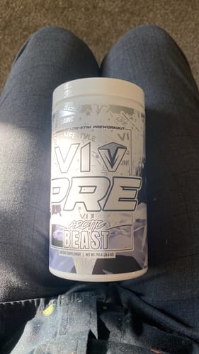 Customer photo review of V1 PRE WORKOUT