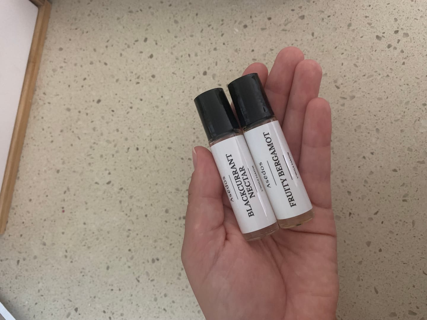 Customer photo review of BLACKCURRANT NECTAR PERFUME OIL