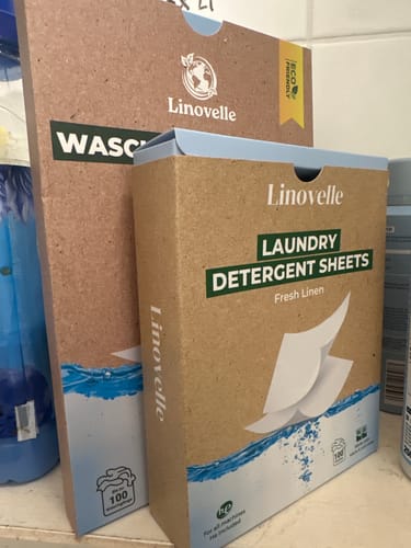 Customer photo review of Waschmittelblätter + 50 Extra GRATIS Wäschen