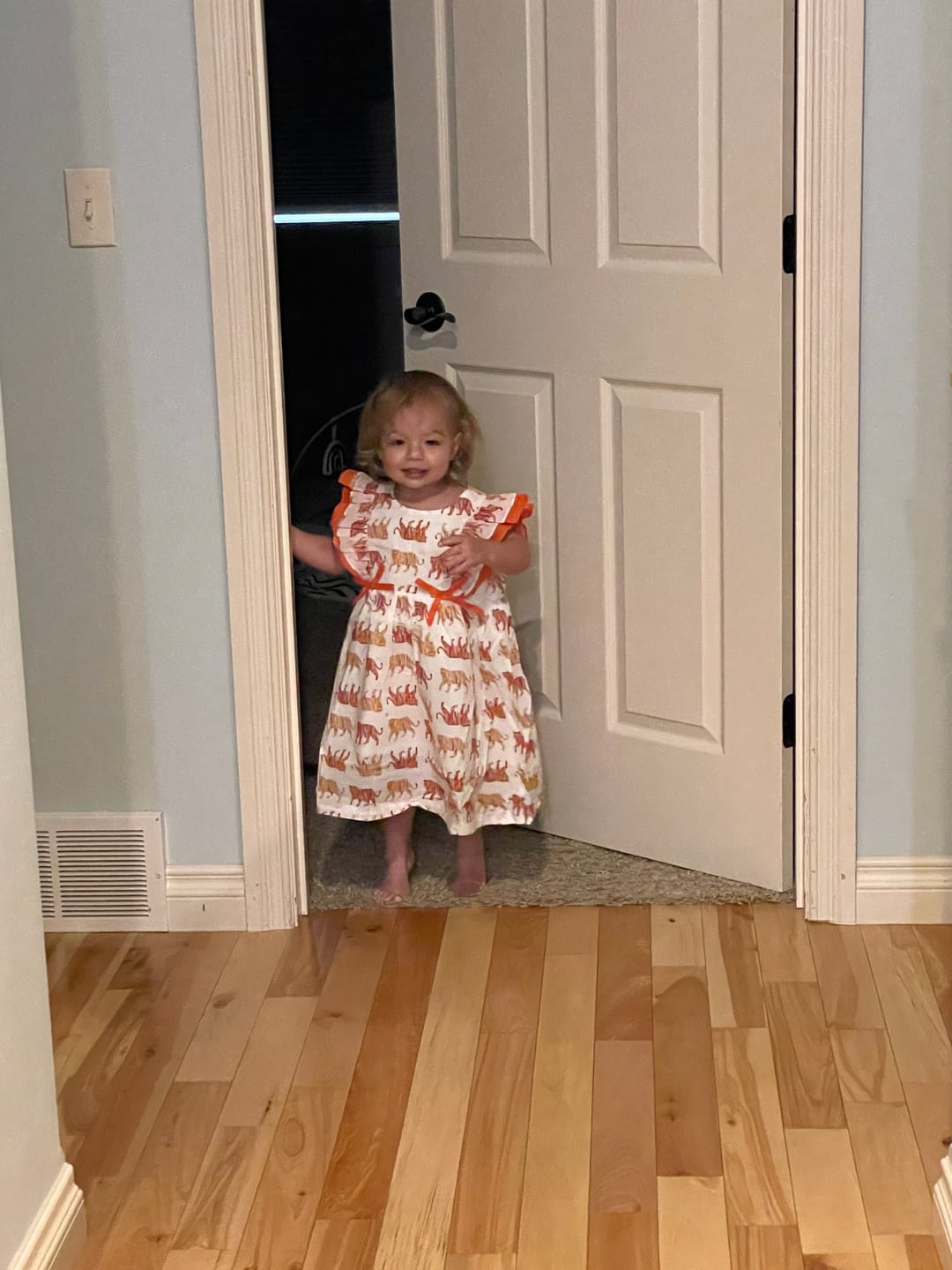 Customer photo review of Easy Tiger - Flutter Sleeve Dress