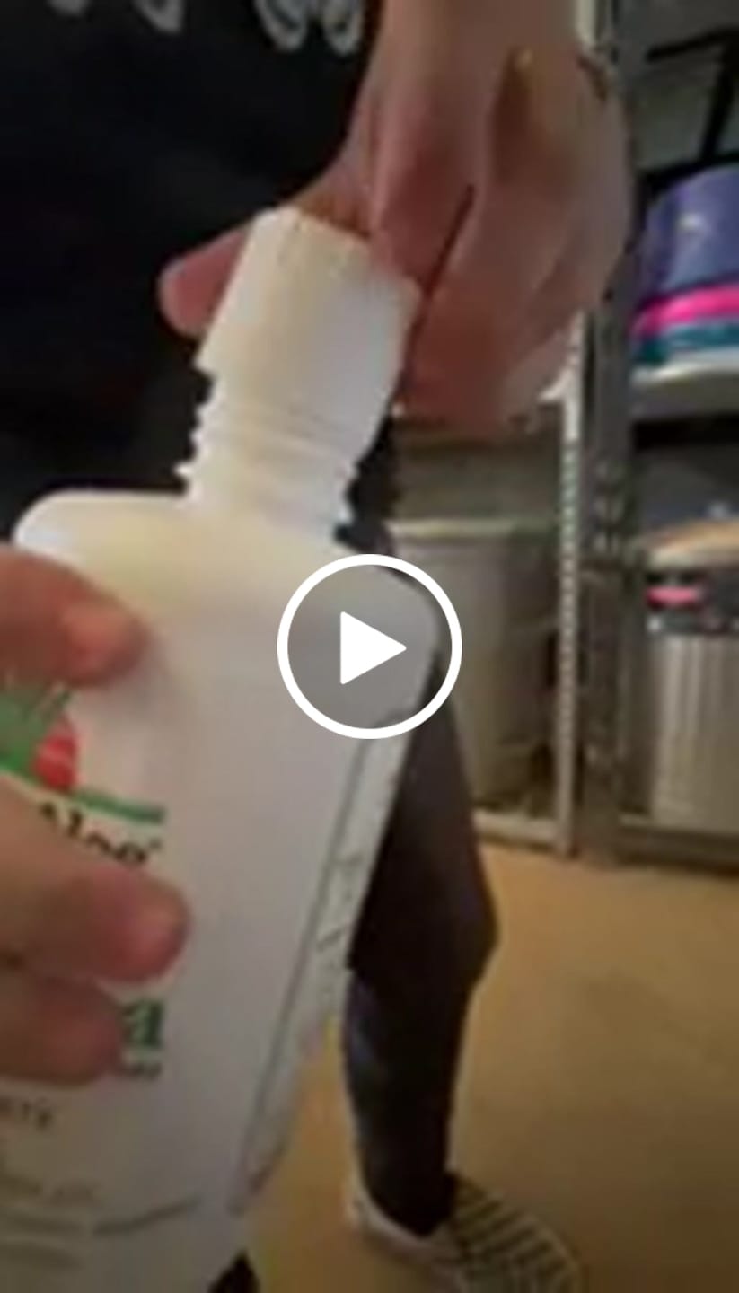 Customer video review of Equine Aloe Vera Juice